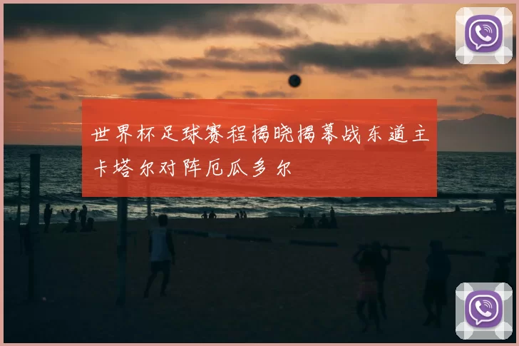 世界杯足球赛程揭晓揭幕战东道主卡塔尔对阵厄瓜多尔